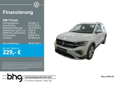 Gebraucht VW T-Cross Style 150 PS (110 kW) 2025 Grau SUV