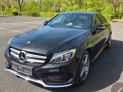 Usata Mercedes C250 AMG line 211 CV (155 kW) 2015 Nero Berlina