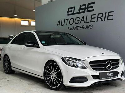 Usata Mercedes C220 AMG line 170 CV (125 kW) 2015 Bianco Berlina