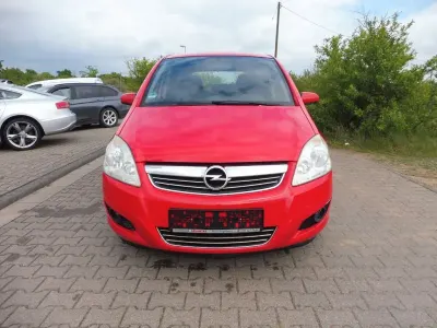 Gebraucht Opel Zafira Edition 116 PS (85 kW) 2009 Rot Van / Kleinbus