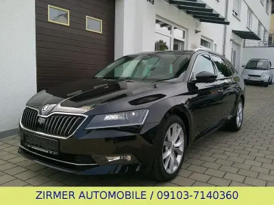 Gebraucht Skoda Superb Premium Edition 150 PS (110 kW) 2019 Schwarz Kombi