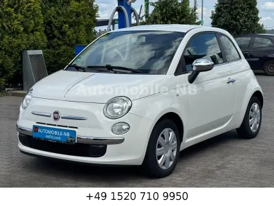 Gebraucht Fiat 500 Pop Star 69 PS (50 kW) 2013 Weiß Kleinwagen