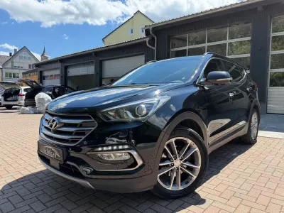 Gebraucht Hyundai Santa Fe Premium 200 PS (147 kW) 2017 Schwarz SUV