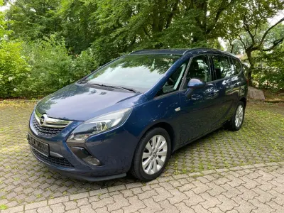 Gebraucht Opel Zafira 140 PS (102 kW) 2013 Blau Van / Kleinbus
