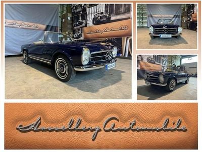 Brugt Mercedes 230 150 HK (110 kW) 1965 Blå Cabriolet