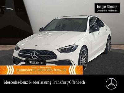 Weiß Gebraucht 2025 Mercedes C300 AMG line Limousine | 49.490 € (Fairer Preis)