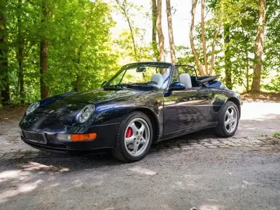 Gebraucht Porsche 993 272 PS (200 kW) 1997 Blau Cabrio