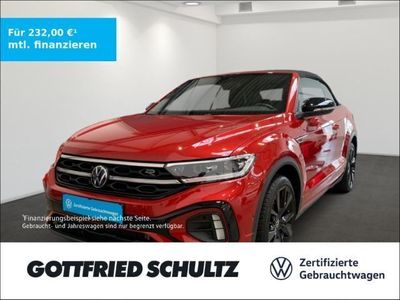 Gebraucht VW T-Roc Cabriolet Style 150 PS (110 kW) 2023 Kings red metallic Cabrio