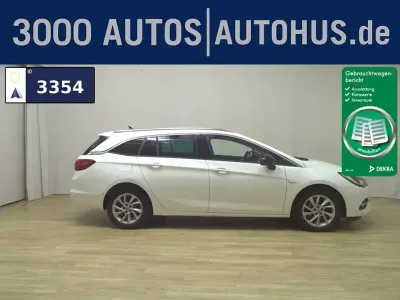 Gebraucht Opel Astra Elegance 122 PS (89 kW) 2021 Weiss Kombi