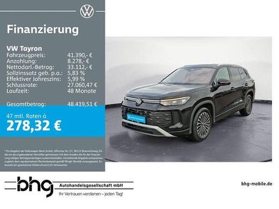 Gebraucht VW Tayron 150 PS (110 kW) 2025 Schwarz SUV
