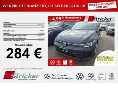 Gebraucht VW Golf VIII Life 150 PS (110 kW) 2024 Grenadillschwarz metallic (metallic) Kombi