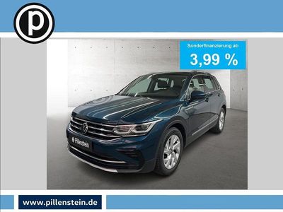 Gebraucht VW Tiguan Elegance 150 PS (110 kW) 2021 Nightshade blue metallic SUV