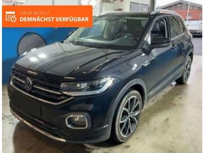 Gebraucht VW T-Cross R-line 110 PS (80 kW) 2021 Deep black (metallic) SUV