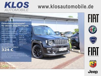 Solid black (schwarz) Neu 2025 Jeep Renegade Summit SUV | 31.990 € (Teuer)