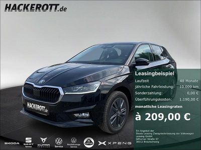 Ny Skoda Fabia 95 HK (69 kW) 2026 Svart Halvkombi