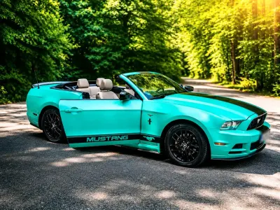 Gebraucht Ford Mustang 305 PS (224 kW) 2012 Weiß Cabrio