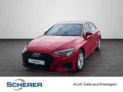 Second-hand Audi A3 Basis 150 CP (110 kW) 2022 Roșu Berlinǎ