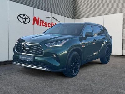 Gebraucht Toyota Highlander Luxury 248 PS (182 kW) 2023 Cypress green metallic SUV