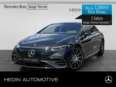 Gebraucht Mercedes EQS580 AMG 384 kW (523 PS) 2022 Metalliclack graphitgrau Limousine