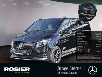 Gebraucht Mercedes V300 Avantgarde 237 PS (174 kW) 2025 Schwarz / obsidianschwarz Van / Kleinbus