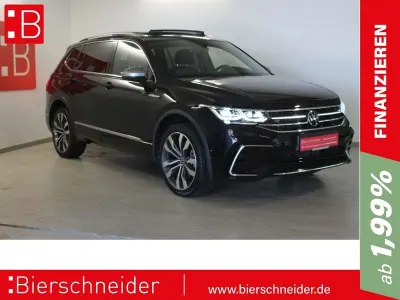 Gebraucht VW Tiguan Allspace R-line 245 PS (180 kW) 2023 Schwarz SUV