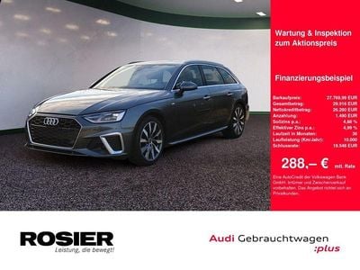 Gebraucht Audi A4 S-Line 150 PS (110 kW) 2023 Grau / daytonagrau perleffekt Kombi