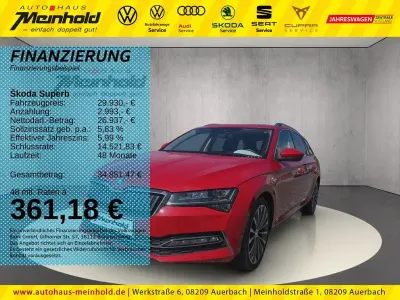 Gebraucht Skoda Superb LAURIN & KLEMENT 218 PS (160 kW) 2023 Rot Kombi