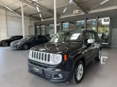Gebraucht Jeep Renegade Limited 140 PS (102 kW) 2016 Carbon black metallic (metallic) SUV