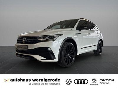 Gebraucht VW Tiguan Allspace R-line 200 PS (147 kW) 2022 Oryxweißperlmutteffekt SUV