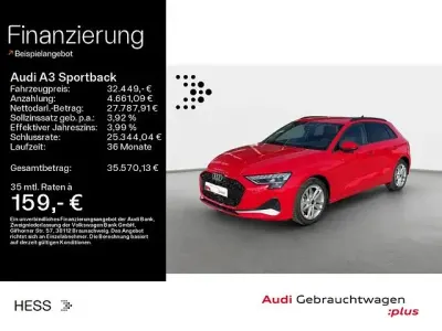 Gebraucht Audi A3 Advanced 204 PS (150 kW) 2025 Rot Limousine