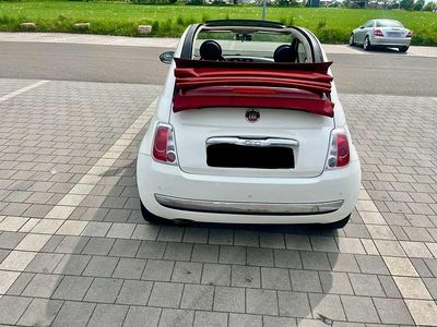 Gebraucht Fiat 500 70 PS (51 kW) 2012 Weiß Cabrio