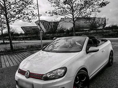 Gebraucht VW Golf Cabriolet GTI 211 PS (155 kW) 2013 Weiß Cabrio