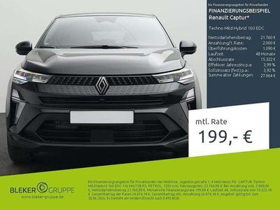 Usata Renault Captur Techno 158 CV (116 kW) 2025 Nero SUV