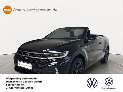 Neu VW T-Roc Cabriolet R-line 150 PS (110 kW) 2025 Deep black perleffekt Cabrio
