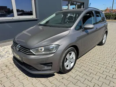 Gebraucht VW Golf Sportsvan Comfortline 110 PS (80 kW) 2015 Limestone grey metallic Van / Kleinbus