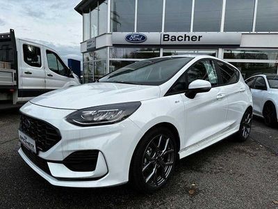 Gebraucht Ford Fiesta ST-Line 125 PS (91 kW) 2023 Frostweiß Kleinwagen