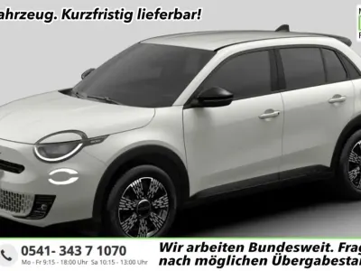 Neu Fiat 600 Icon 110 PS (80 kW) 2026 Gelato weiß SUV