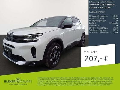 Gebraucht Citroën C5 Aircross Feel 177 PS (130 kW) 2023 Perlmutt weiß SUV