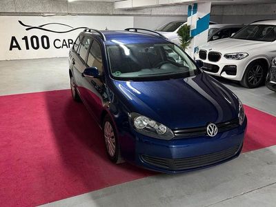 Gebraucht VW Golf VI Trendline 105 PS (77 kW) 2011 Blau Kleinwagen