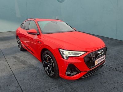Second-hand Audi e-tron Sportback S-Line 300 kW (408 CP) 2021 Roșu SUV