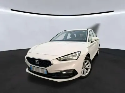 Usata Seat Leon Style 150 CV (110 kW) 2022 Bianco Station wagon