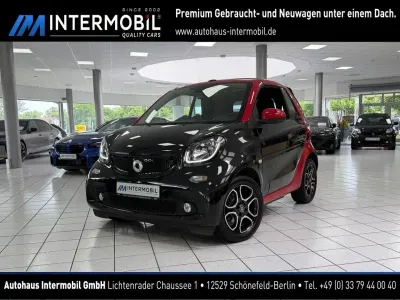 Gebraucht Smart ForTwo Cabrio Prime 71 PS (52 kW) 2017 Schwarz Cabrio