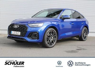 Gebraucht Audi Q5 Sportback S-Line 204 PS (150 kW) 2021 Blau (ultrablau metallic) SUV