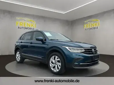 Usata VW Tiguan Life 150 CV (110 kW) 2021 Blu SUV