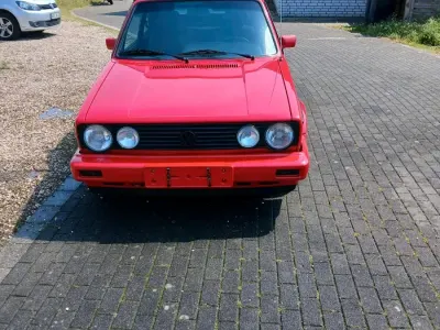Gebraucht VW Golf Cabriolet Sportline 98 PS (72 kW) 1992 Rot Cabrio