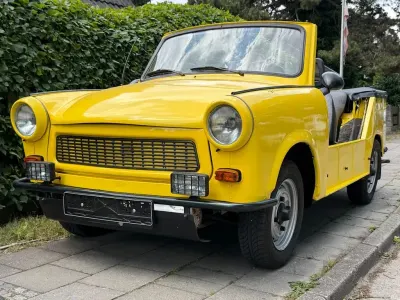 Gebraucht Trabant 601 26 PS (19 kW) 1971 Gelb Cabrio