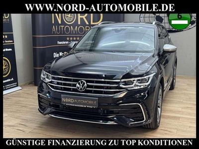 Schwarz Gebraucht 2022 VW Tiguan Allspace R-line SUV | 32.700 € (Guter Preis)