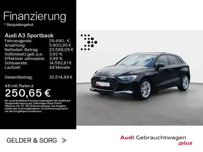 Gebraucht Audi A3 Advanced Plus 150 PS (110 kW) 2025 Mythosschwarz metallic Limousine