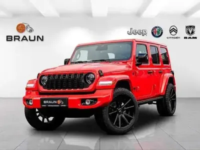Gebraucht Jeep Wrangler Sahara 272 PS (200 kW) 2024 Rot SUV