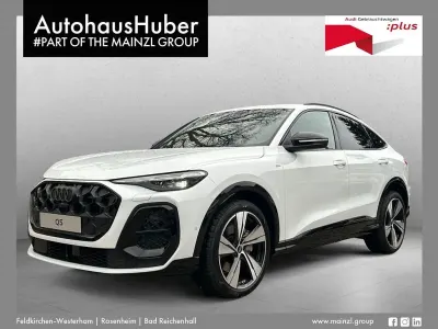 Gebraucht Audi Q5 Sportback S-Line 204 PS (150 kW) 2025 Gletscherweiß metallic SUV